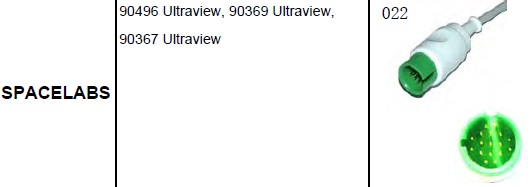 SPACELABS MONİTÖR EKG KABLOSU
